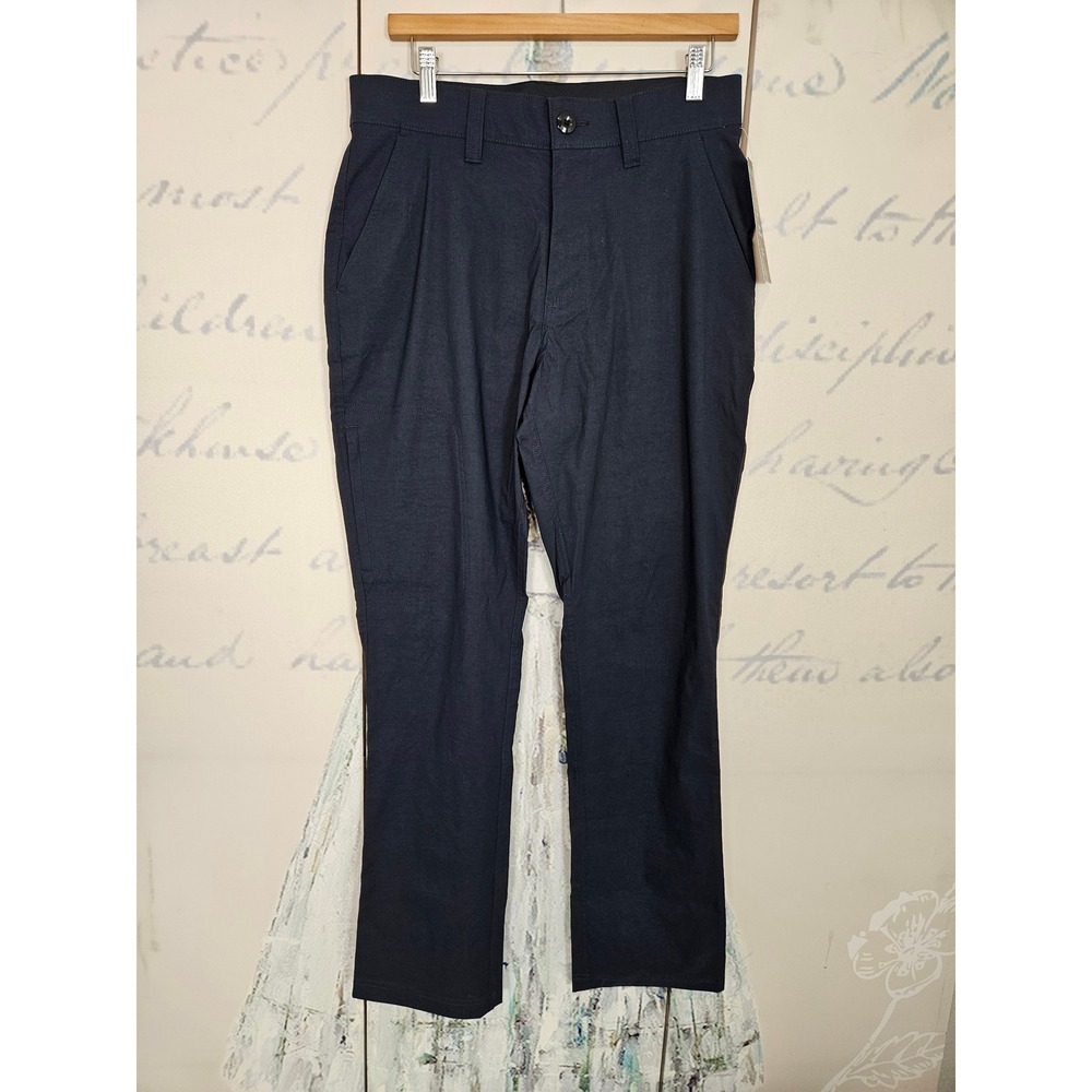 NWT Balance Collection Mens Trek Cargo Pants Dark Ink Blue 32x32